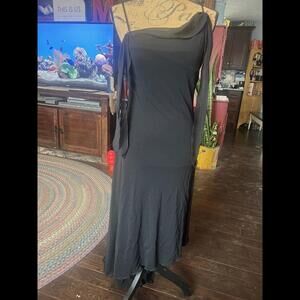 Beautiful Black Vintage Cache Evening Dress Semi Formal‎ Formal Cocktail Medium